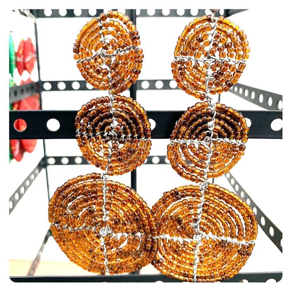 African Beaded Earrings
